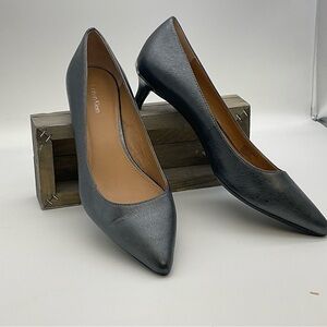 Calvin Klein Gray Heels